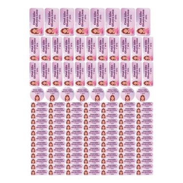 Imagem de Adesivo Etiqueta Escolar Personalizado Vinil Princesa 129UN