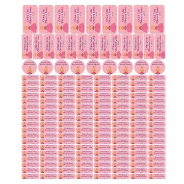 Imagem de Adesivo Etiqueta Escolar Personalizado Vinil Princesa 175UN