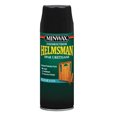 Imagem de Minwax Spray De Aerossol De Uretano Helmsman Spar, 11,5 Onças, Cetim (A Embalagem Pode Variar)