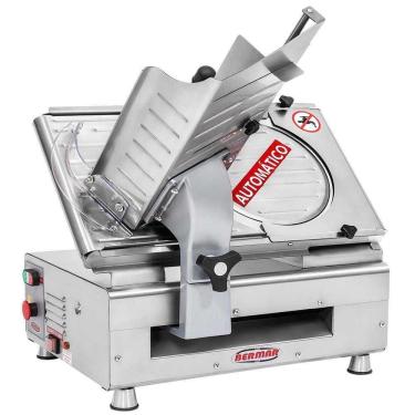 Imagem de Cortador De Frios Automático Lâmina 330mm Bm18nr Bermar Fatiador Automático Inox Bivolt