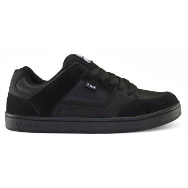 Imagem de Tênis QIX Skate Retrô AM Cup Sole Séries Preto/Preto