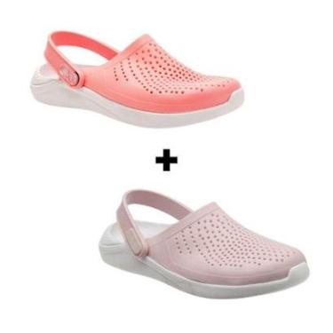 Imagem de Babuche Chinelo Feminino e Masculino KIT 2 PARES Sandália Adulto Confortável-Unissex