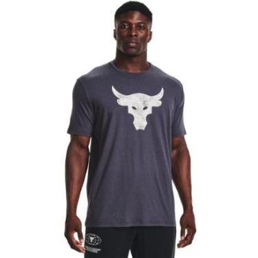 Imagem de Camiseta de Treino Masculina Under Armour Rock Brahma Bull-Masculino