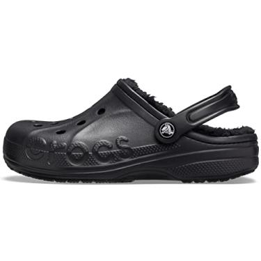 Imagem de CROCS Baya Lined Clog - Black/Black - M4W6, 205969-060-M4W6, Unisex Adult, Black/Black, M4W6