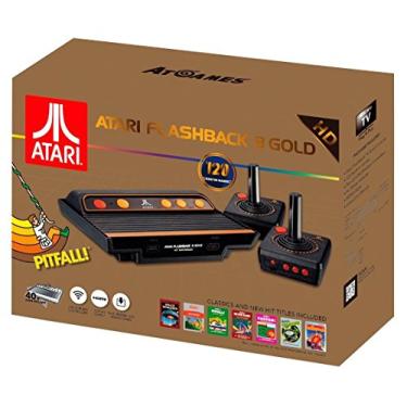 Imagem de Atari 40Th Anniversary Flashback 8 Gold Deluxe HD, Dourado, AR3620X-NOB