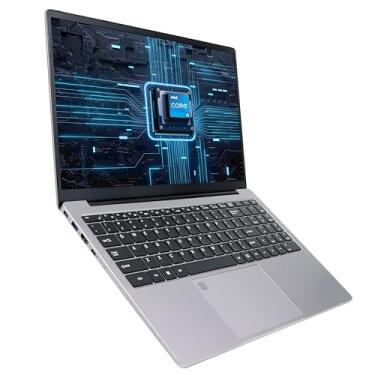 Imagem de OMSERVB Laptop de 15,6 polegadas, design de metal, 12º núcleo, i5-12450H (até 4,4 GHz), 16 GB de RAM, 512 GB NVMe SSD [Win 11Pro e Office 2019], FHD/WiFi 6/BT5.2/Thunderbolt/USB3.0/TypeC (GB, 512)