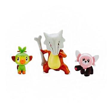 Imagem de Pokémon Set De Batalha Marowak + Grookey + Stufful