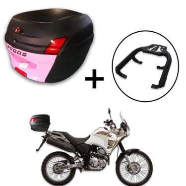 Imagem de Baú 34 litros Awa Proos com Bagageiro para TENERE 250 2011-2015, Rosa