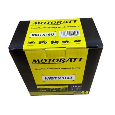 Imagem de Bateria Motobatt Mbtx16u Suzuki Boulevard 1500 = Ytx16-bs-1