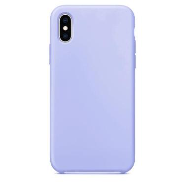Imagem de Capinha Celular Para iPhone X e XS Silicone Aveludado - GCM Cases, Azu
