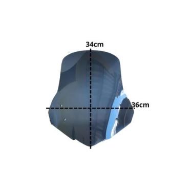 Imagem de Bolha Parabrisa Moto Nc 700/ 750 X Fume - Motoka