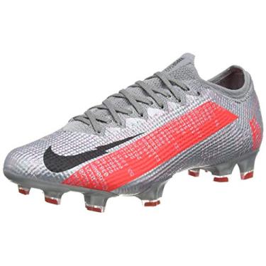 Imagem de Chuteira de futebol Nike Mercurial Vapor 13 Elite Firm-Ground, Mtlc Bomber Gry/Black-particle Grey, 5