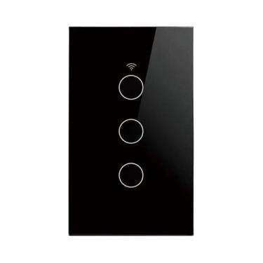 Imagem de Interruptor De Luz Wifi Inteligente Eua 120 Painel De Toque Alexa Goog