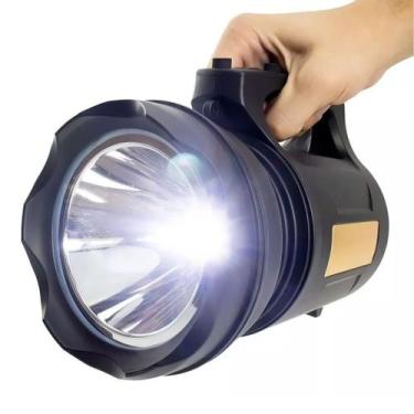 Imagem de Lanterna Holofote Led Recarregável Prova D'água Portátil 30W - DS