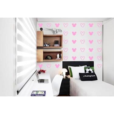 Imagem de Kit 80 Adesivo Mickey 7cm x 5,8cm Decoração Casa, Sla Quarto - Imprima