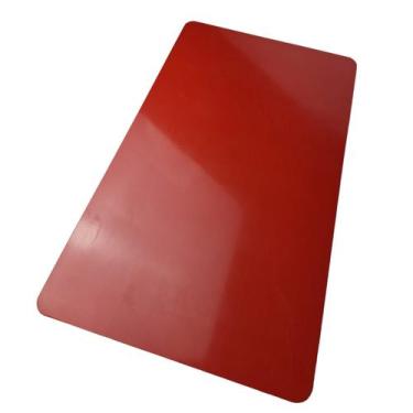 Imagem de PLACA DE CORTE PEAD VERMELHA 30x1x50CM TÁBUA DE CORTE 300x10x500MM - C
