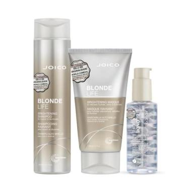 Imagem de Kit Joico Blonde Life Neutralizador (Shampoo, Máscara e Óleo) - KITS