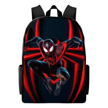 Imagem de Bolsa Infantil Escolar Masculina Homem Aranha Mochila Juvenil Volta as