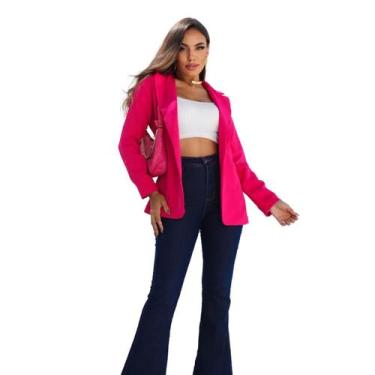 Imagem de Blazer feminino Alfaiataria Social Moda Elegante Feminina - Laura e-Co