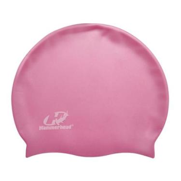 Imagem de Touca De Natação Silicone Adulto Lisa Hammerhead, Pink