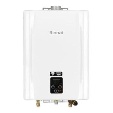 Imagem de Aquecedor De Água a Gás Rinnai REU E171 FEH 17 Litros BRANCO GÁS GLP