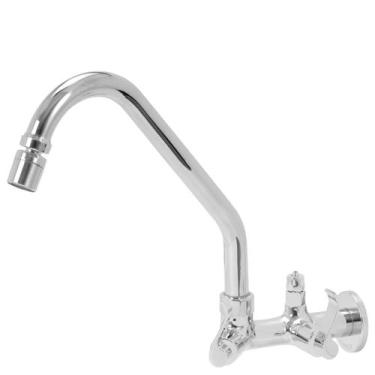 Imagem de Torneira Cozinha De Parede Clean Com Saída Para Purificador De Agua 1/