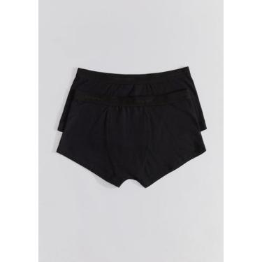 Imagem de Kit 2 Cuecas Sunga Em Algodão - Hering, G, Preto