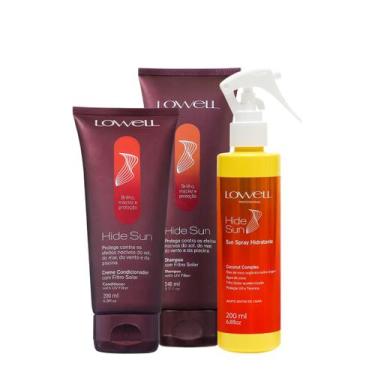 Imagem de Kit Lowell Hide Sun Duo Spray Hidratante (3 produtos)