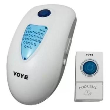 Imagem de Campainha Residencial Sem Fio e com léd De simples  32 Toques - VOYE