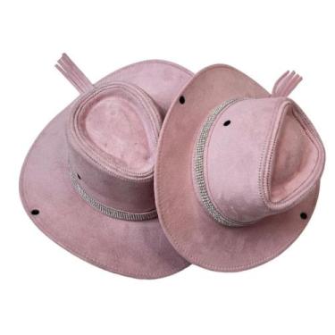 Imagem de Chapéu Boiadeira Ana Castela Chapéu Infantil Strass Country - AK FASHI