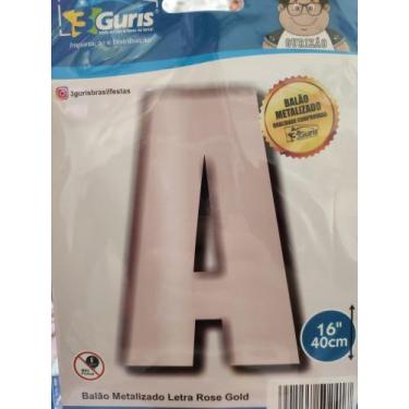Imagem de Balão metalizado letra A - 3guris