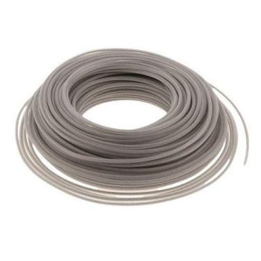Imagem de Fio Nylon Revestido Cabo De Aço Para Roçadeira Universal Cortador De G