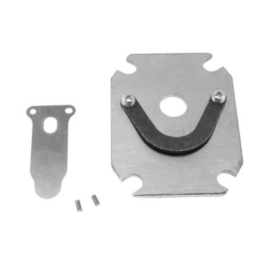 Imagem de ZYAMY 1 conjunto de peças de compressor de ar pequenas peças de bomba de ar oleada bomba de ar pneumática central placa de válvula compressor de pistão kit de válvula de palheta conjunto de