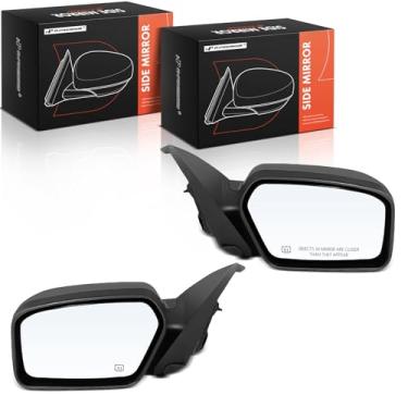 Imagem de A-Premium Par (2) espelhos retrovisores elétricos do lado do motorista e do passageiro - compatível com Ford Fusion e Mercury Milan, 2006-2009 - Aquecido, não dobrável, espelho retrovisor externo
