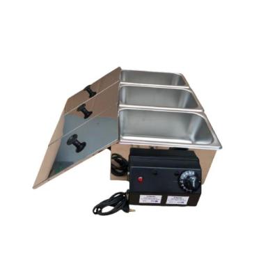 Imagem de Termoceira Elétrica 7,5kg 3 cubas Profissional - Easa Equipamentos, 11