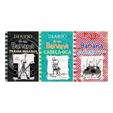Imagem de Kit Diário De Um Banana Volumes 17, 18 E 19 - VR Editora