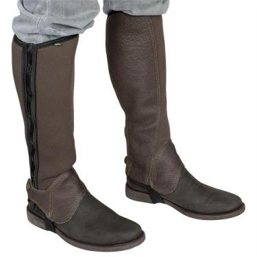 Imagem de Perneira de Neoprene SV3247 - Marrom - Selaria Vertentes, Marrom, G