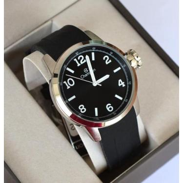 Imagem de Relogio champion masculino visor preto silicone cn29758t