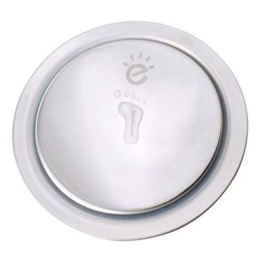 Imagem de 3x Ralo Inteligente Banheiro Inox Click Up Redondo 10cm - Embralumi