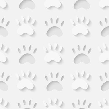 Imagem de PAPEL DE PAREDE DECORATIVO 3D PATINHAS(folha de 300x90 cm) - ATITUDE S