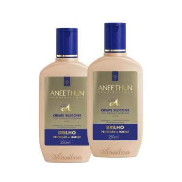 Imagem de Kit Aneethun com 2 Cremes de Silicone 250ml