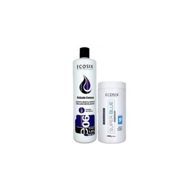 Imagem de Ecosix OX 06 Volumes e Super Blue Premium Pó Descolorante 500 gr