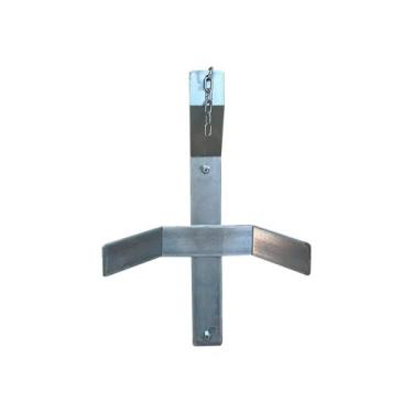 Imagem de Suporte Galvanizado Para Botijão De Gás Antifurto Parede - PRIME AT