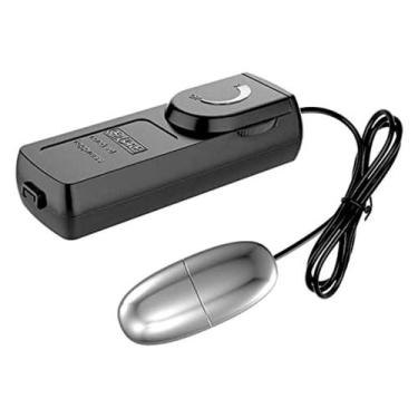Imagem de Vibrador Egg Bullet Prata com Controle Remoto com Fio - Baile