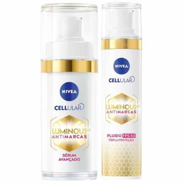 Imagem de NIVEA Cellullar Luminous 630 Kit - Sérum Clareador + Fluido Facial, Ki