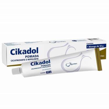 Imagem de Pomada Cicatrizante e Repelente Cikadol 50g - Syntec