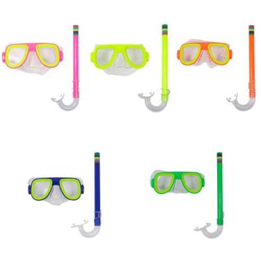 Imagem de Kit Snorkel Iniciante C/ Mascara Caribe - Bel - BelFix