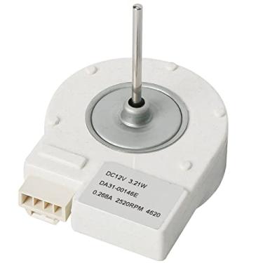 Imagem de DA31-00146E Motor do ventilador do evaporador - Ajuste exato para a geladeira Samsung. Substitua DA32-00006G,DA32-00006L, DA32-00006M,DA32-00006U,DA32-00006B,DA32-00006D,DA32-100000000000006D,DA32D,DA32-10000000000006D,DA32D,DA32-106D,DA32-100000000000105P, T JDA31-00146E