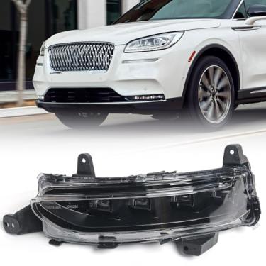 Imagem de Huray Farol de neblina para Lincoln Corsair 2020 2021 2022 OE substituição de farol de neblina dianteiro (lado do motorista (esquerda))