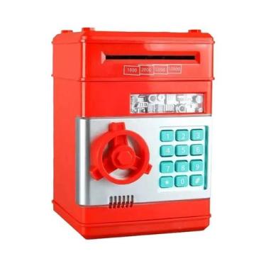 Imagem de Cofrinho Eletrônico Automático com Senha - Caixa de Dinheiro para Econ